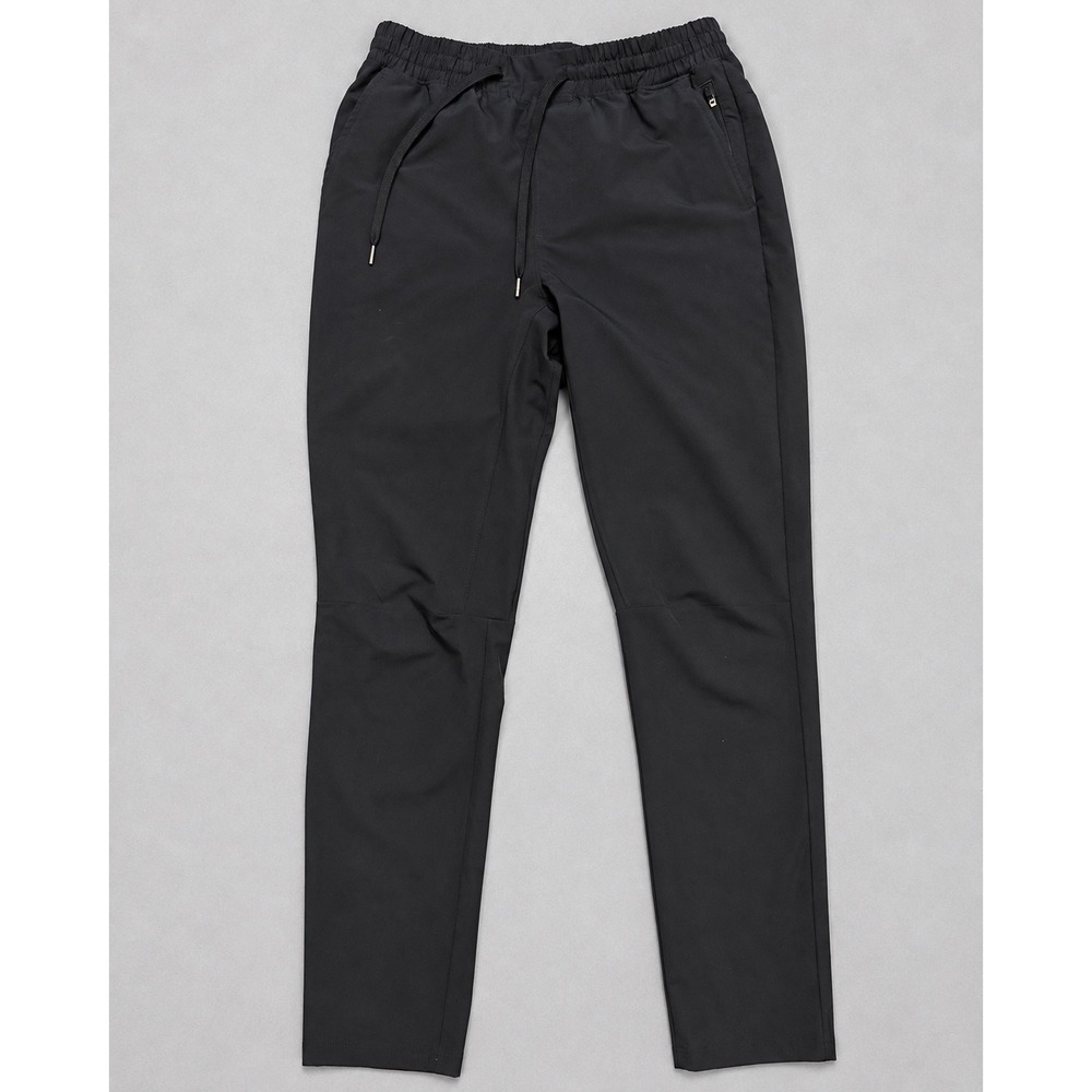Right of Way Mens Jogger Pants Black Athletic Performance Streetwear Size M